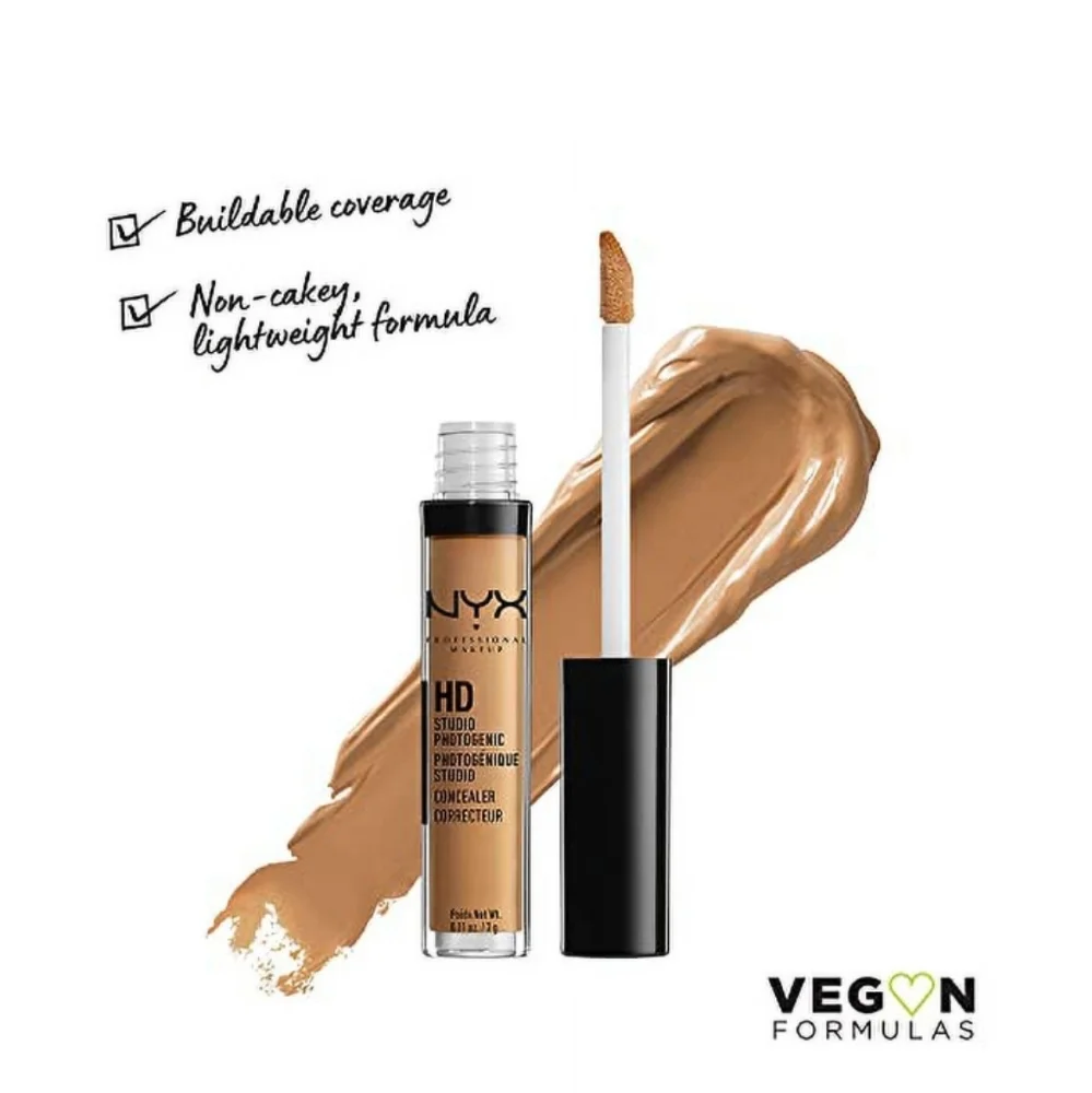 NYX HD Studio Photogenic Concealer Wand CW07.5 Deep Golden